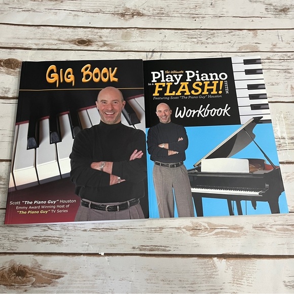 Play Piano in a Flash! Gig Book Music Scott the Piano Guy Huston Hal Leonard - Picture 1 of 12